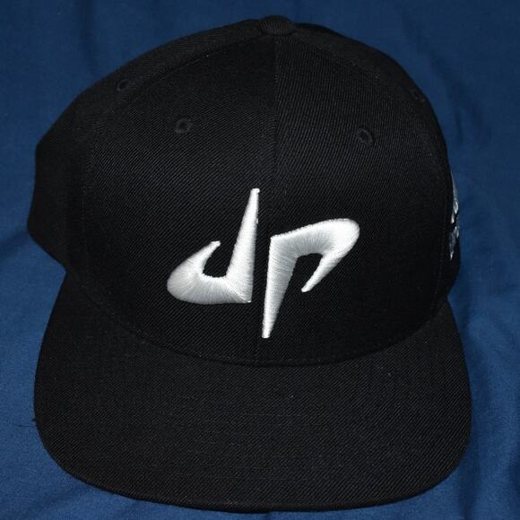 Dude Perfect Adjustable Black Hat Baseball Cap The Classics - Picture 1 of 5
